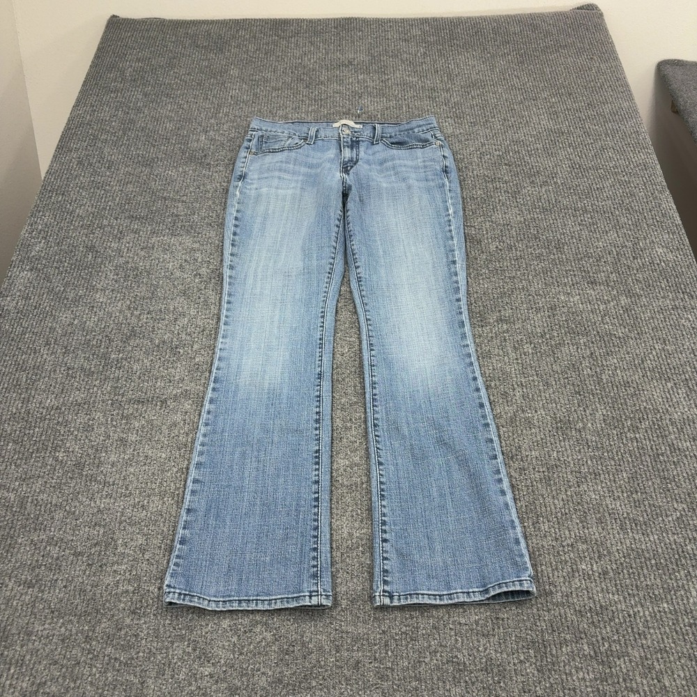 Levis 515 Jeans Womens 8M Blue Cotton Stretch Bootcut Classic Casual Style